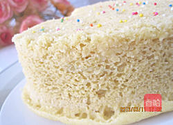 山药粘米发糕的做法图解12