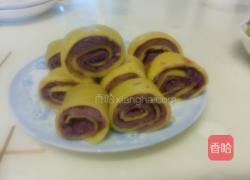 玉米面紫薯卷的做法图解13