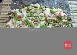 咸菜火腿寿司团的做法图解7