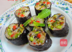 咸菜火腿寿司团的做法图解11