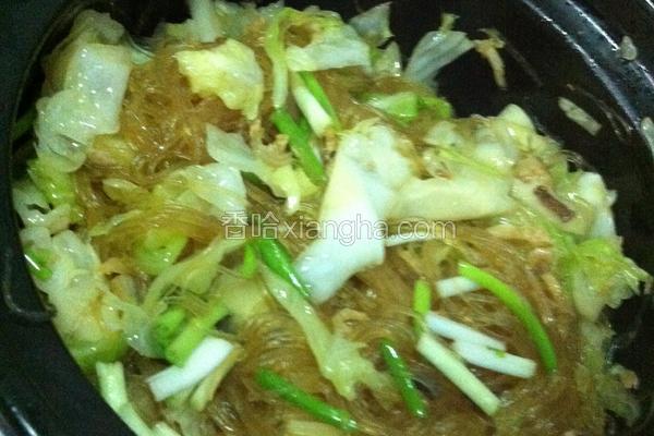 干贝包菜杂烩