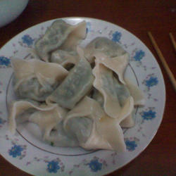 鱿鱼韭菜苔水饺的做法[图]