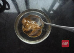 麻酱豆角的做法图解2