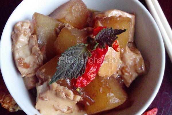 味道冬瓜烧嫩豆腐