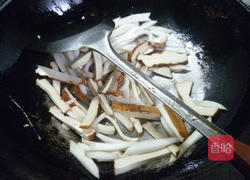 杏鲍菇炒香干的做法图解6