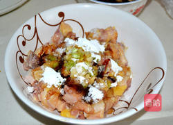 冬菇蒸鸡肉的做法图解2