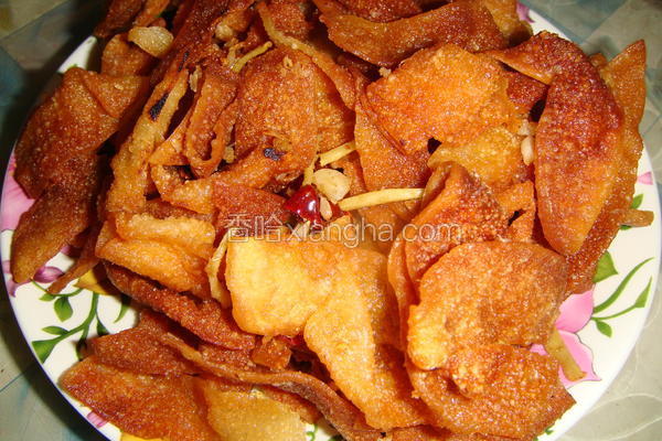 干煸饺子皮