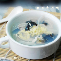 白贝木耳鸡蛋汤的做法[图]