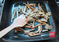 香干炒鱼丸的做法图解4