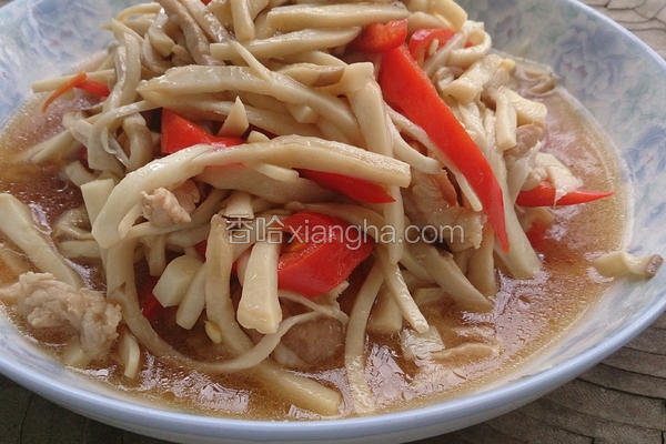 杏鲍菇肉丝
