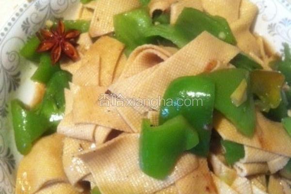 尖椒干豆腐