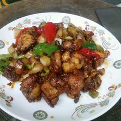 香辣鸡块的做法[图]