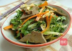 苦菊猪肝的做法图解12