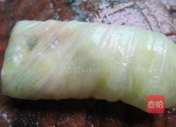 油煎包菜卷的做法图解8