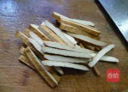 香干炒茄子的做法图解6