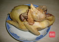 盐焗走地鸡的做法图解3