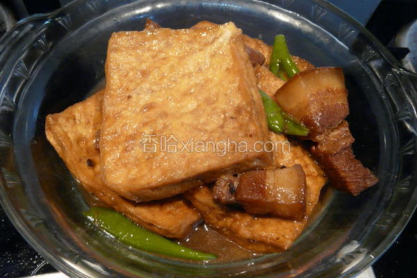 卤肉豆腐