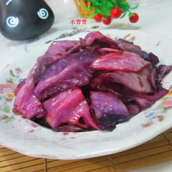 素炒紫色包菜的做法[图]