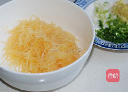 凉拌金瓜丝的做法图解4