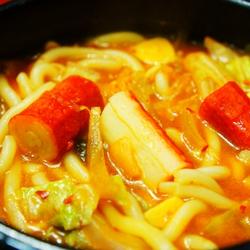 泡菜乌冬面的做法[图]