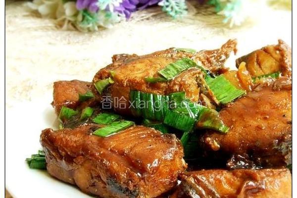 啤酒烧鲅鱼