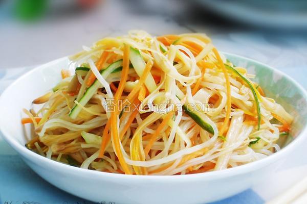 黄花菜拌粉丝