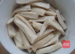 杏鲍菇炒香干的做法图解2