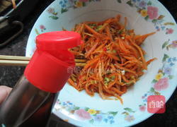 橄榄菜炝萝卜丝的做法图解5