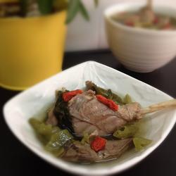 酸菜老鸭汤的做法[图]