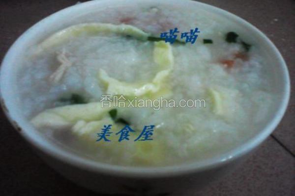 鸡丝番茄粥