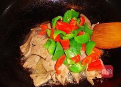 甜椒炒猪肝的做法图解6