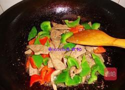 甜椒炒猪肝的做法图解7