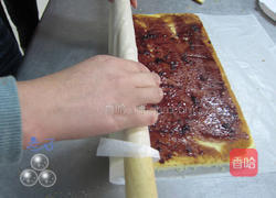 蓝莓椰丝卷的做法图解9