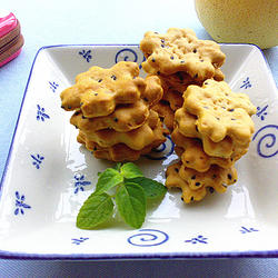 黑芝麻苏打饼的做法[图]