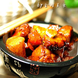 铁杆山药烧排骨的做法[图]