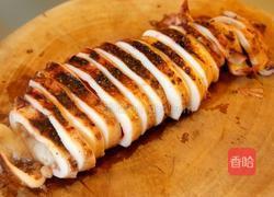 腊味饭配烤鲜鱿鱼的做法图解7