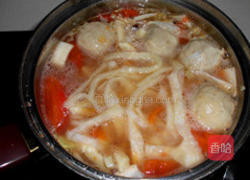 西红柿鱼丸面的做法图解7