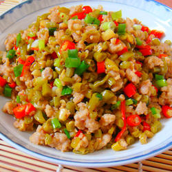 酸豆角肉末的做法[图]