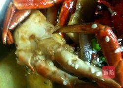 干锅香辣青蟹的做法图解7