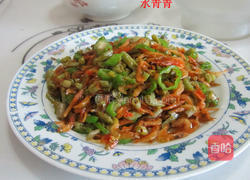 咸豆角炒米虾的做法图解8