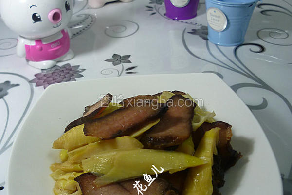 笋尖炒酱肉