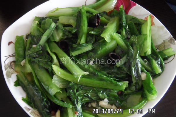 炝炒油麦菜