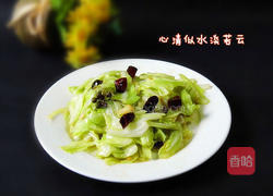 炝炒手撕包菜的做法图解5