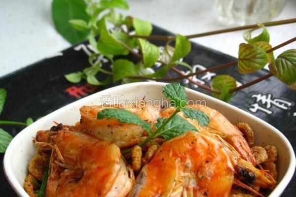 玉米脆皮虾酥脆