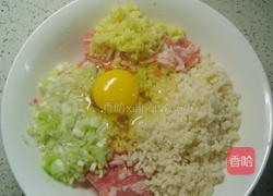 清炖莲藕狮子头的做法图解5