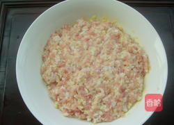 清炖莲藕狮子头的做法图解6