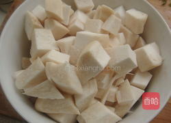 翡翠香干杏鲍菇的做法图解1