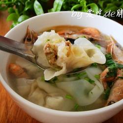 北极虾鲜肉馄饨的做法[图]