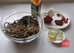 东北地瓜梗咸菜的做法图解1