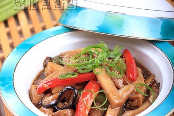 蚝油豆腐煲